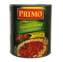 Primo Food Service Tomato Basil Pasta Sauce 
